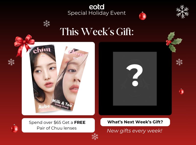 1st Week : A Special Christmas gift every single week!🎁