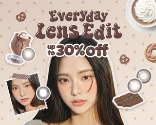 Everyday Lens Edit : up to 30% off