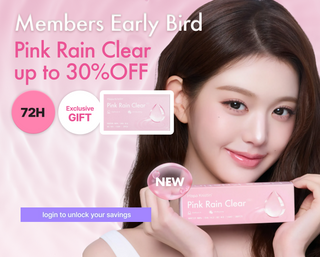 Pink Rain Clear Members Early Bird : Up To 30%OFF+GIFT