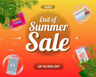 End Of Summer Sale : UP TO 30%OFF - eotd