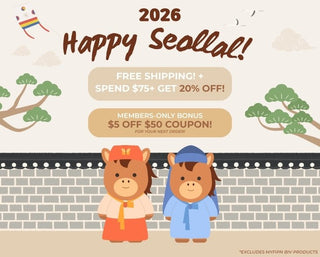 Happy SeolLal! : FREE SHIP + 20%OFF$75 + $5OFF - eotd