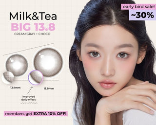 New Milk & Tea 13.8 Big Size : 72h⏰ Member Early Bird Up to 30%OFF - eotd