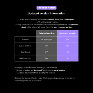 Bean Kristin 1Day Cold Brown - eotd