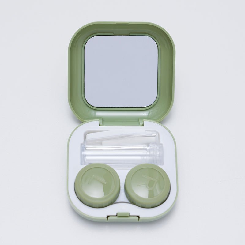 Cutie Pie Contacts Case Green - eotd