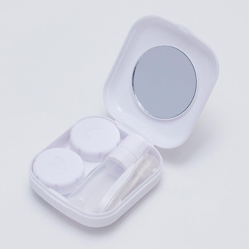 Fruity Contacts Case White Peach - eotd