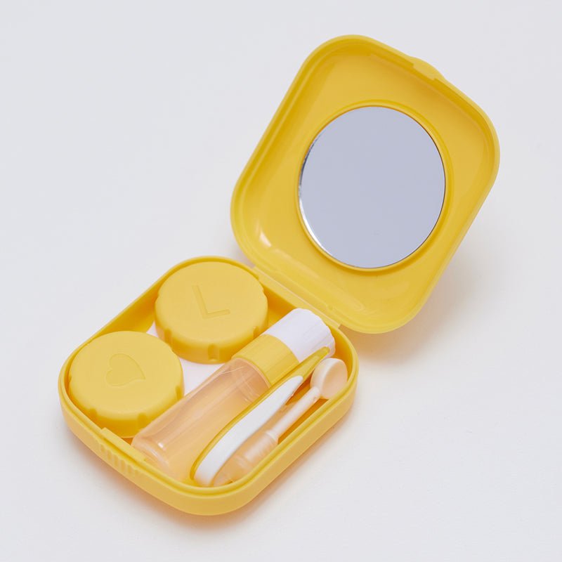 Fruity Contacts Case Yellow Pineapple - eotd