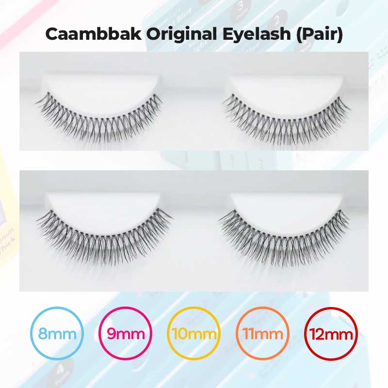 [gift]Ccambbak Original Eyelash (Pair) - 12mm - eotd