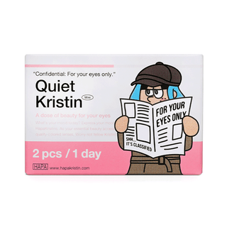 Quiet Kristin 1Day Mini Glow Black - eotd