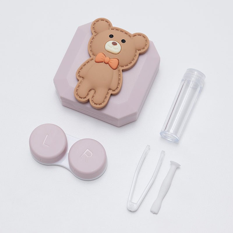 Teddy Bear Contacts Case - eotd