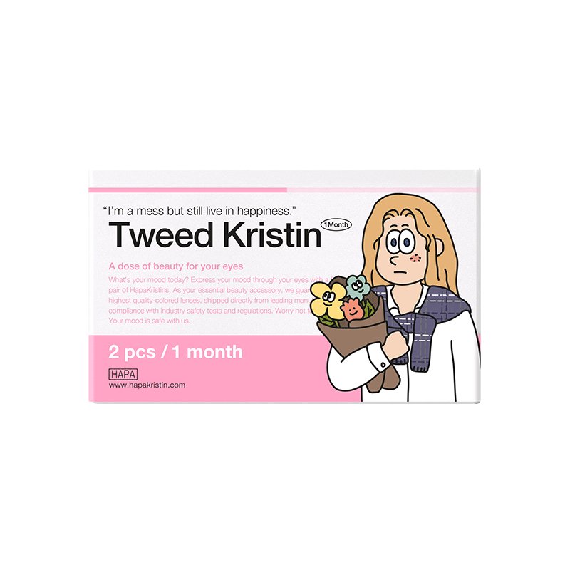 Tweed Kristin Monthly Mauve Gray - eotd
