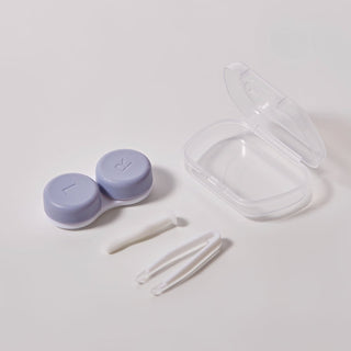 Candy Color Contacts Case Blue - eotd