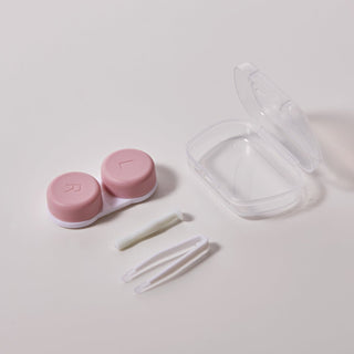 Candy Color Contacts Case Pink - eotd