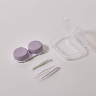 Candy Color Contacts Case Purple - eotd