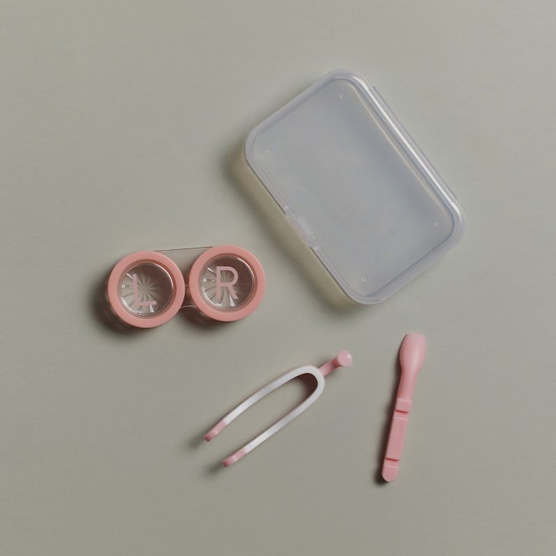 Contacts Applicator Full Set Pink - eotd