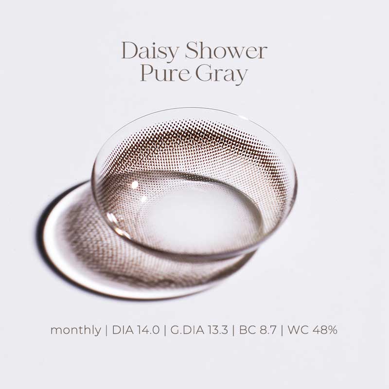 Daisy Shower Pure Gray - eotd