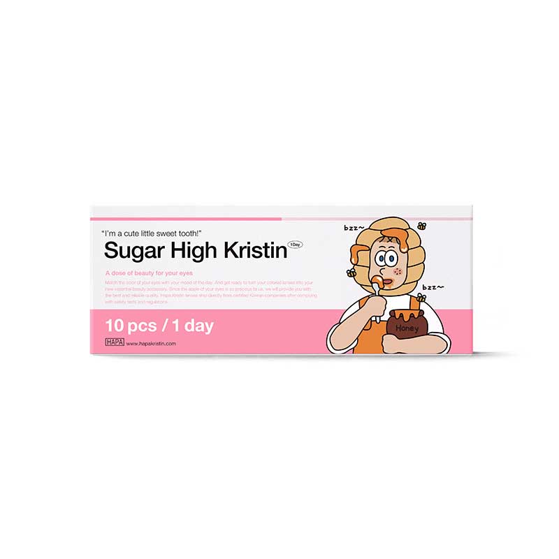 Sugar High Kristin 1Day Ash Choco - eotd