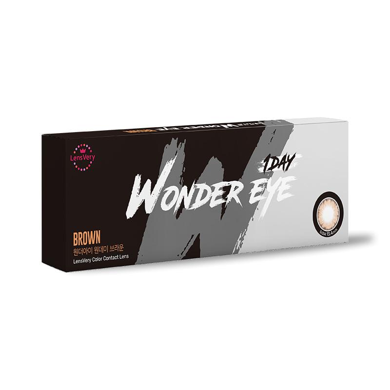 Wonder Eye 1Day Brown - eotd
